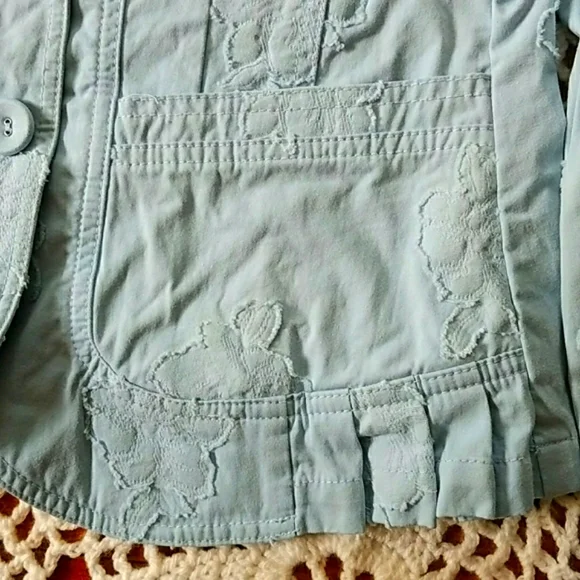 Floral Appliqué Blazer - Picture 4 of 13